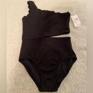 NWT Old Navy black cut out one piece XL (14)